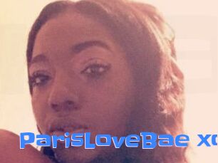 ParisLoveBae_xo